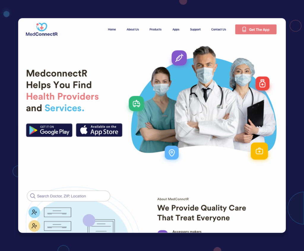 MedConnectR Web